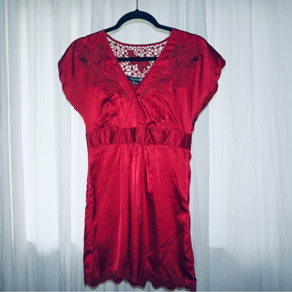 Elegant Red  dress